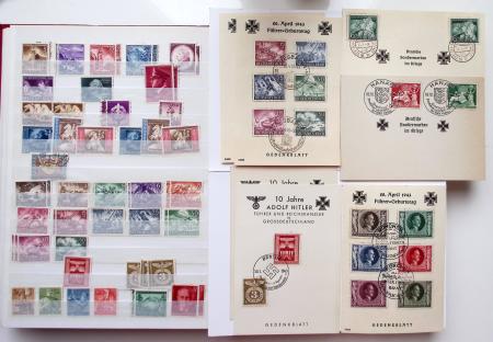 1870-1980, Collection d'Allemagne neuf set obl., dont