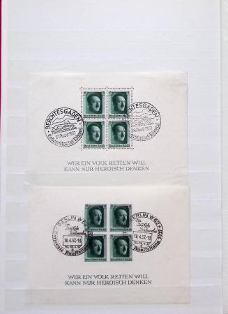 1870-1980, Collection d'Allemagne neuf set obl., dont
