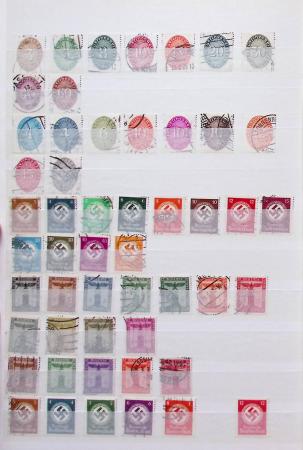 1870-1980, Collection d'Allemagne neuf set obl., dont