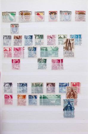 1870-1980, Collection d'Allemagne neuf set obl., dont