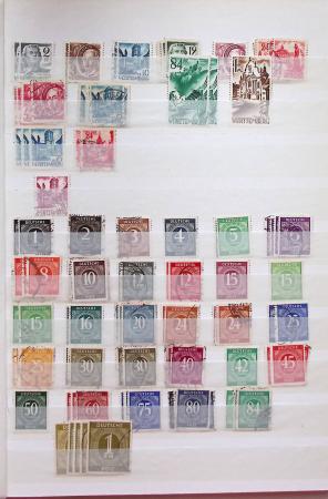 1870-1980, Collection d'Allemagne neuf set obl., dont