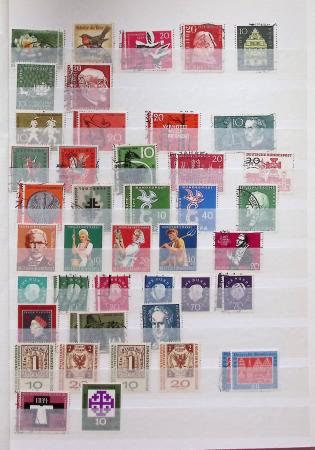 1870-1980, Collection d'Allemagne neuf set obl., dont