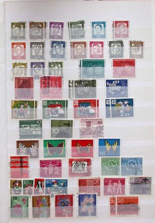 1870-1980, Collection d'Allemagne neuf set obl., dont