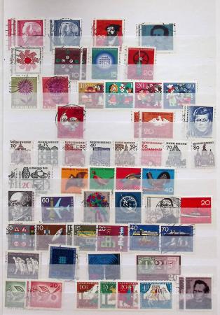 1870-1980, Collection d'Allemagne neuf set obl., dont
