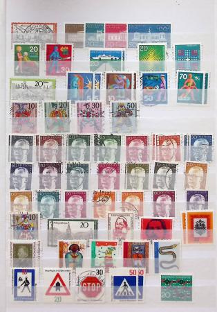 1870-1980, Collection d'Allemagne neuf set obl., dont