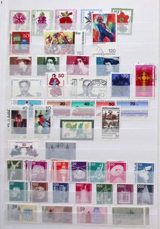 1870-1980, Collection d'Allemagne neuf set obl., dont