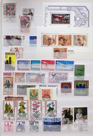 1870-1980, Collection d'Allemagne neuf set obl., dont