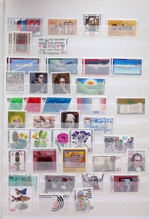 1870-1980, Collection d'Allemagne neuf set obl., dont