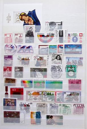 1870-1980, Collection d'Allemagne neuf set obl., dont