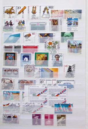 1870-1980, Collection d'Allemagne neuf set obl., dont