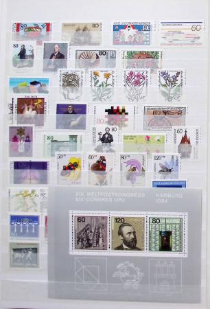 1870-1980, Collection d'Allemagne neuf set obl., dont