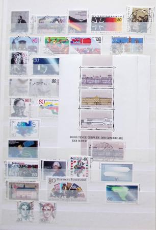 1870-1980, Collection d'Allemagne neuf set obl., dont