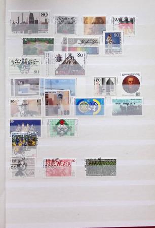 1870-1980, Collection d'Allemagne neuf set obl., dont