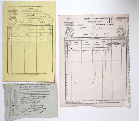 1841-1942, Plan ancien Bordeaux (AN 13), brevet d'imprimeur