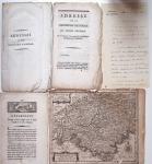 1841-1942, Plan ancien Bordeaux (AN 13), brevet d'imprimeur
