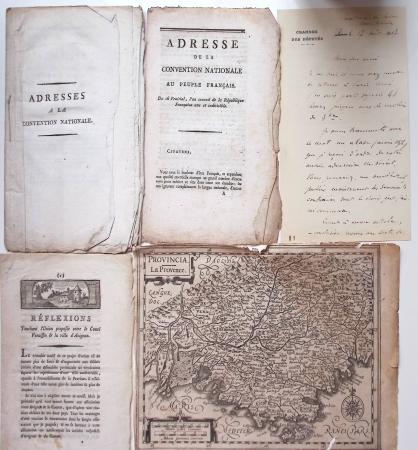 1841-1942, Plan ancien Bordeaux (AN 13), brevet d'imprimeur