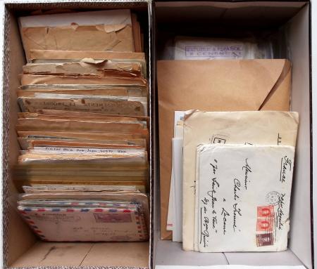 1900-1990, Lot de lettres de France toutes périodes,