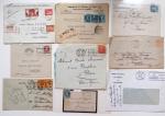 1900-1990, Lot de lettres de France toutes périodes,