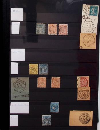 1860-1980, Collection d'oblitérations des BASSES-PYRENEES/PYRENEES-ATLANTIQUES