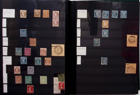 1860-1980, Collection d'oblitérations des BASSES-PYRENEES/PYRENEES-ATLANTIQUES