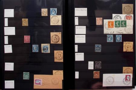1860-1980, Collection d'oblitérations des BASSES-PYRENEES/PYRENEES-ATLANTIQUES
