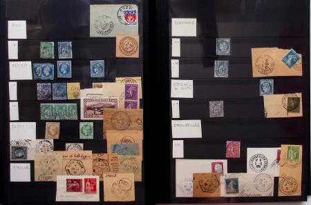 1860-1980, Collection d'oblitérations des BASSES-PYRENEES/PYRENEES-ATLANTIQUES