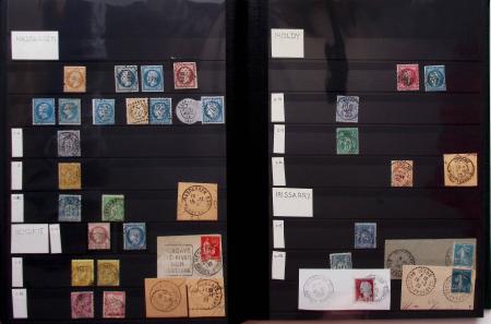 1860-1980, Collection d'oblitérations des BASSES-PYRENEES/PYRENEES-ATLANTIQUES