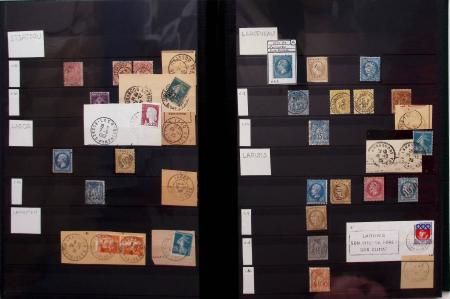 1860-1980, Collection d'oblitérations des BASSES-PYRENEES/PYRENEES-ATLANTIQUES