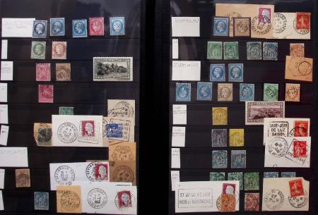 1860-1980, Collection d'oblitérations des BASSES-PYRENEES/PYRENEES-ATLANTIQUES