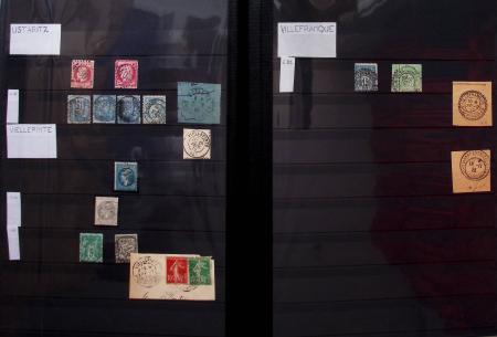 1860-1980, Collection d'oblitérations des BASSES-PYRENEES/PYRENEES-ATLANTIQUES