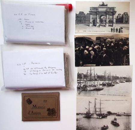 CPA: Lot de plus de 500 CPA, divers dont France, AOF,