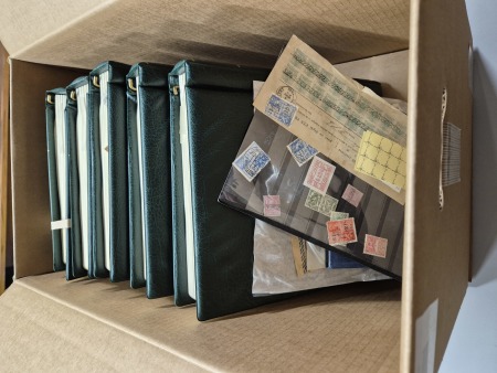 1849-2010 Mint and used collection of Belgium in five