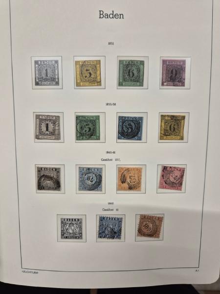 1849-2010 Mint and used collection of Germany in six