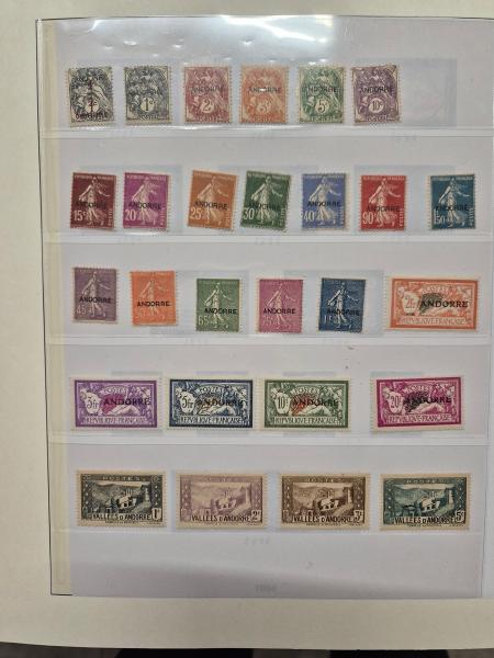 1931-2024, Collection d'ANDORRE quasi-complète jusqu'en