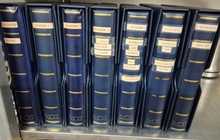 1855-1990, Collection d'Algérie en 7 volumes avec une