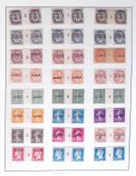 1924-1962, Collection d'ALGERIE en 2 albums de neufs,