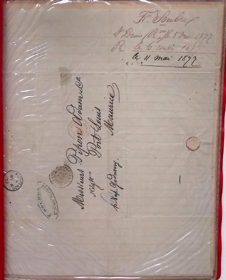 1881-1900, Très sympathique ancienne collection d'oblitérations