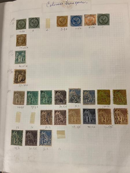 1880-2000, Stock composé de collections plus ou moins