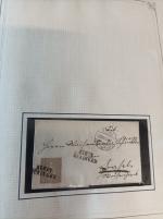1852-1969, Collection de Suisse, avec timbres poste