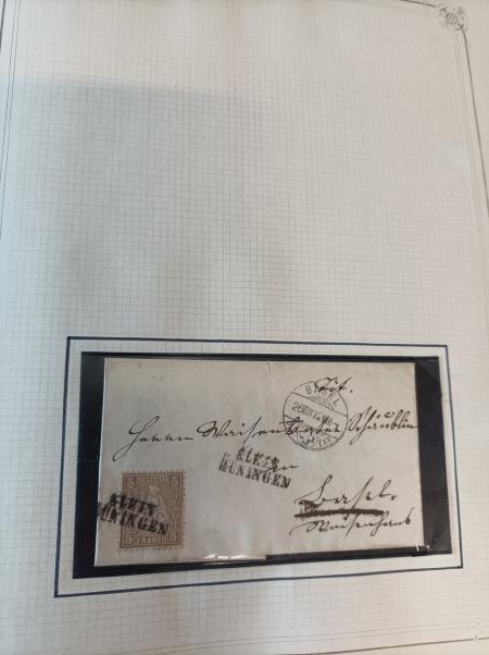 1852-1969, Collection de Suisse, avec timbres poste