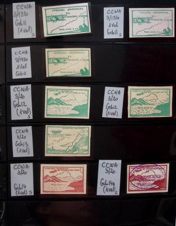 AIRMAIL 1920-1950 COLOMBIE SCADTA Collection de timbres