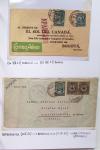 AIRMAIL 1920-1950 COLOMBIE SCADTA Collection de timbres