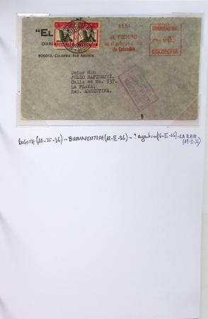 AIRMAIL 1920-1950 COLOMBIE SCADTA Collection de timbres