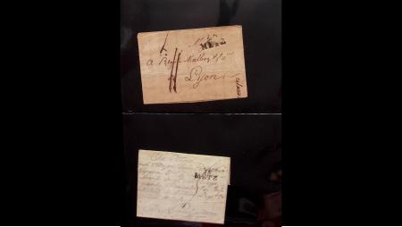 1800-1950, MOSELLE ensemble de lettres majoritairement