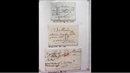 1700env-1980, Sélection de lettres toutes époques en