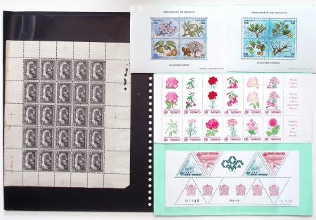 1885-2006 Collection de Monaco en quatre classeurs