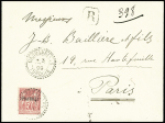 N°5 obl. càd DARDANELLES 03.08.1899 Turquie sur lettre