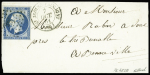 ST JEOIRE FAUCIGNY PC 4239 sur n° 14 (TB) lettre 1861,