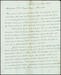 Lettre avec MP "85 Menton" (grand "85") de 28mm pour