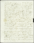 Lettre avec MP tronquée "Menton" (1822 administration
